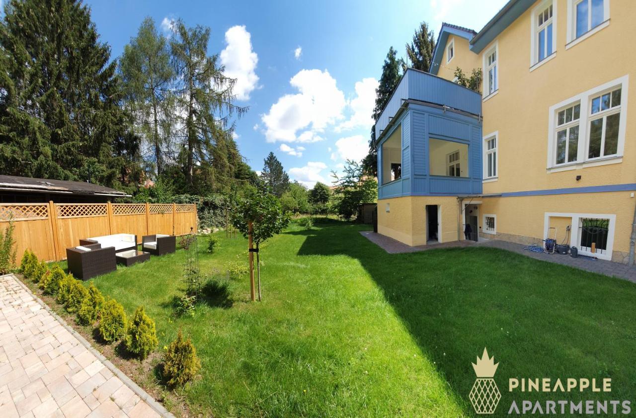 Pineapple Apartments Dresdner Heide Mit Garten Dresden Dış mekan fotoğraf